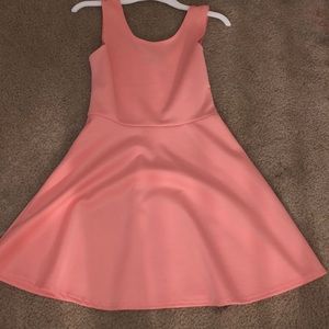 pink formal dress